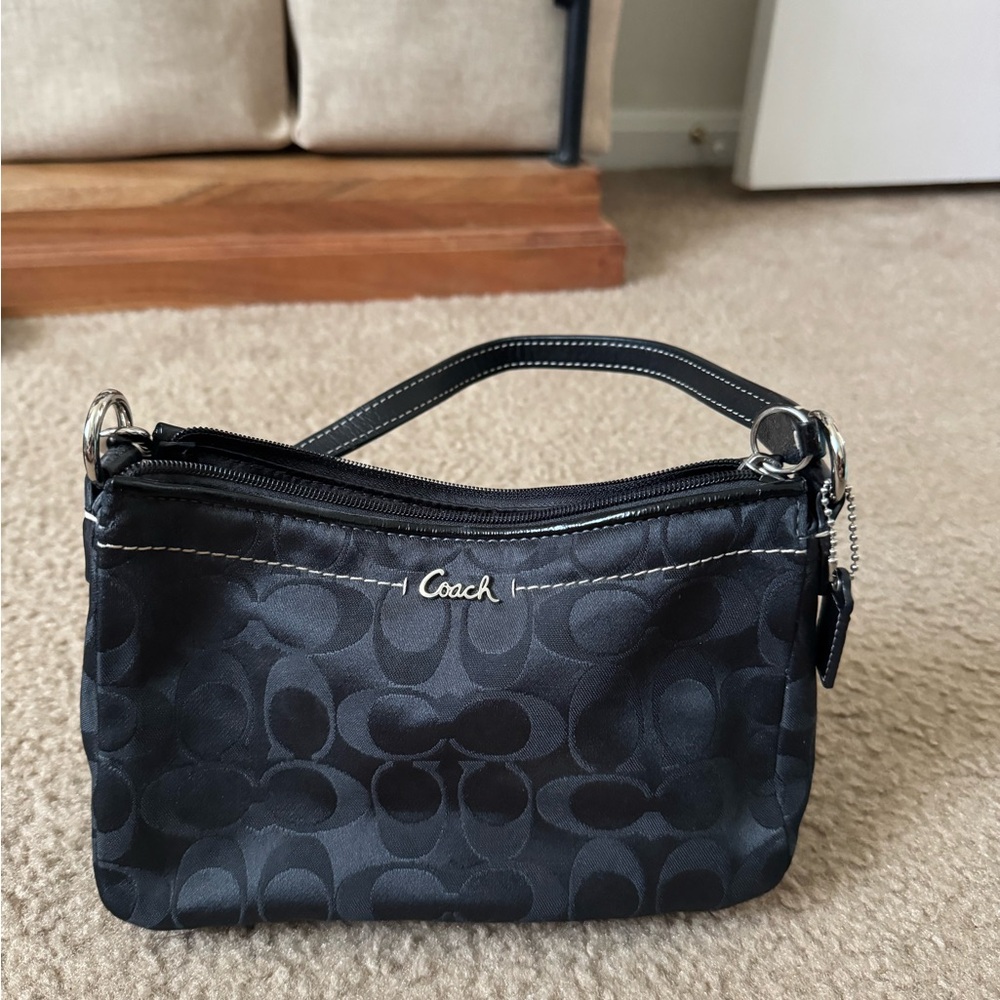 Small Black Coach Shoulder Bag